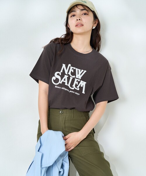 セール】washout vintage プリントTシャツ/ウォッシュアウト