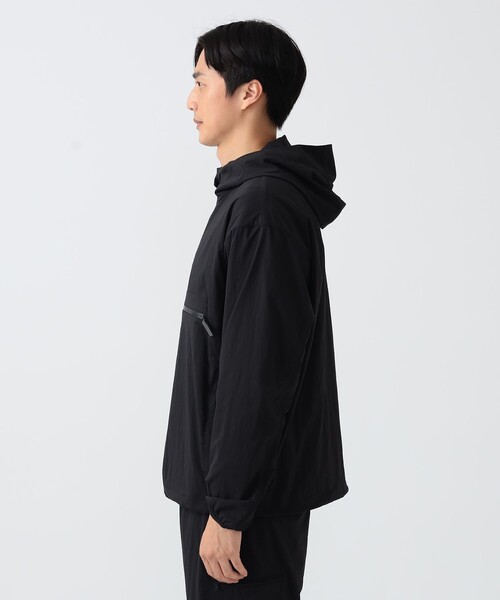 BEAMS GOLF（ビームスゴルフ）の「B.G.THREE / ALL-TIME ナイロン アノラックパーカー（ブルゾン・メンズ・ネイビー/ブラック・MEDIUM/X-LARGE/LARGE）」の7枚目の写真