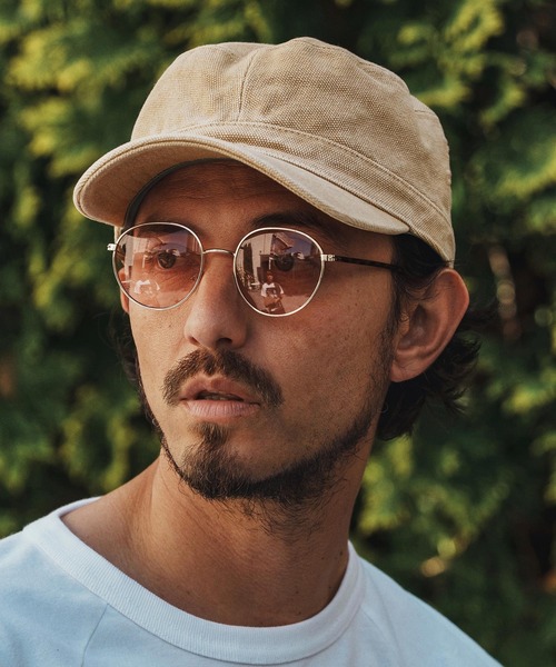 CAMBIO（カンビオ）の「mko12943- Used Like Work Cap ワークキャップ（キャップ・メンズ・ベージュ/ブラック/カーキオリーブ・M/L）」の2枚目の写真