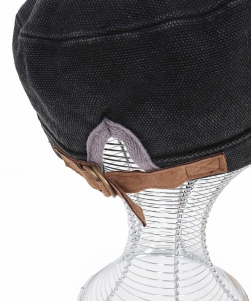 CAMBIO（カンビオ）の「mko12943- Used Like Work Cap ワークキャップ（キャップ・メンズ・ベージュ/ブラック/カーキオリーブ・M/L）」の16枚目の写真