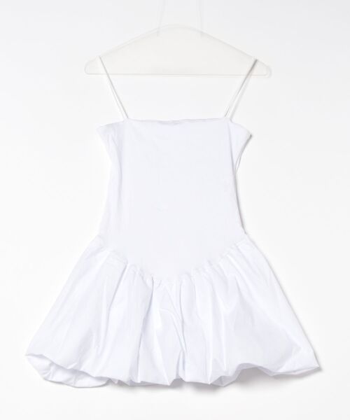 MAISON DE THERESE(メゾン ド テレーズ)の「異素材ミニワンピース(ワンピース・レディース・ホワイト/ブラック/カーキ・M/L)」の15枚目の写真
