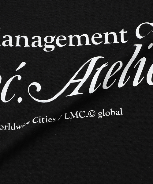 LMCの「LMC / エルエムシー WM LMC ATELIER SHEER LONG SLV TEE(Tシャツ/カットソー・レディース・ブラック/ピンク・SMALL)」の7枚目の写真