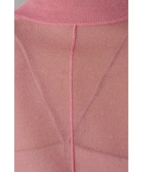 STYLEMIXER（スタイルミキサー）の「ウォッシャブルリネンニットT（Tシャツ/カットソー・レディース・ホワイト/ピンク/グレー/ブラック・FREE）」の14枚目の写真