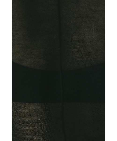 STYLEMIXER（スタイルミキサー）の「ウォッシャブルリネンニットT（Tシャツ/カットソー・レディース・ホワイト/ピンク/グレー/ブラック・FREE）」の5枚目の写真