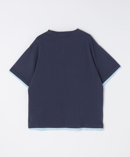 City Ambient Products(シティアンビエントプロダクツ)の「City Ambient Products: フェイク レイヤード Tシャツ(Tシャツ/カットソー・メンズ・ネイビー/ブラック/オフホワイト・SMALL/MEDIUM/LARGE)」の7枚目の写真