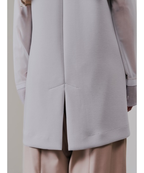 DOLLUPOOPS（ドールアップウップス）の「バック起毛サテンフリルボンディングベスト（ベスト・レディース・ベージュ/チャコール/ブラック・38）」の19枚目の写真