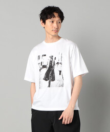 β MEN（ベータメン）の「ウォーキングガールプリント Tシャツ（Tシャツ/カットソー）」