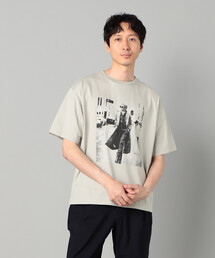 β MEN（ベータメン）の「ウォーキングガールプリント Tシャツ（Tシャツ/カットソー）」