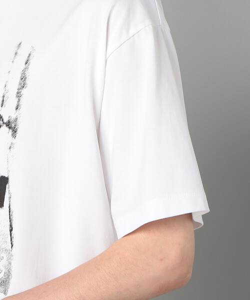 β MEN(ベータメン)の「ウォーキングガールプリント Tシャツ(Tシャツ/カットソー・メンズ・グリーン/ホワイト/チャコールグレー・L/M)」の16枚目の写真
