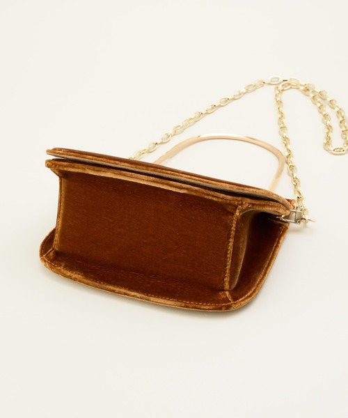 LE VERNIS(ル・ベルニ)の「LE VERNIS(ル・ベルニ)Metal handle minibag(ハンドバッグ・レディース・ブラウン/パイソン/ブラック・FREE)」の7枚目の写真