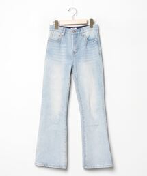 MASONPRINCE ライトブルー ブーツカットデニム MASONPRINCE 「MASONPRINCE」 加工ブーツカットデニムパンツ S
