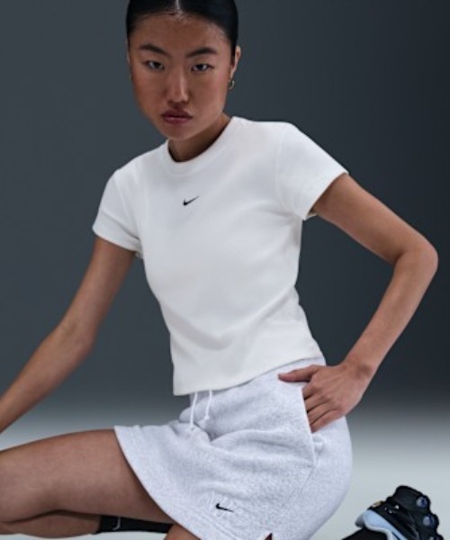 NIKE/ナイキ 半袖Tシャツ タイト リブショートスリーブTシャツ