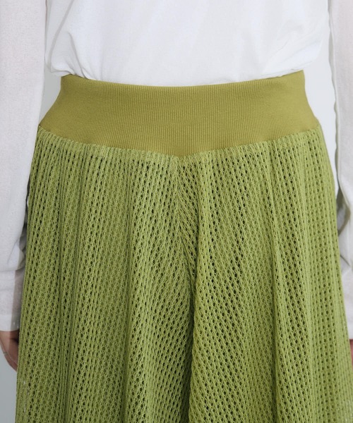 Paradise Picnic（パラダイスピクニック）の「メッシュスカート見えパンツ（その他パンツ・レディース・ブラック/グリーン/アイボリー・FREE）」の20枚目の写真