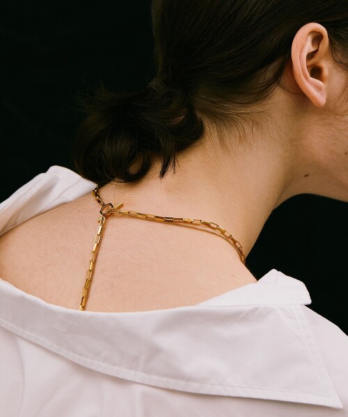 SOAC（ソーク）の「＜SOAC＞CONNECT チェーン ネックレス（ネックレス・レディース・シルバー/ゴールド・FREE）」の7枚目の写真