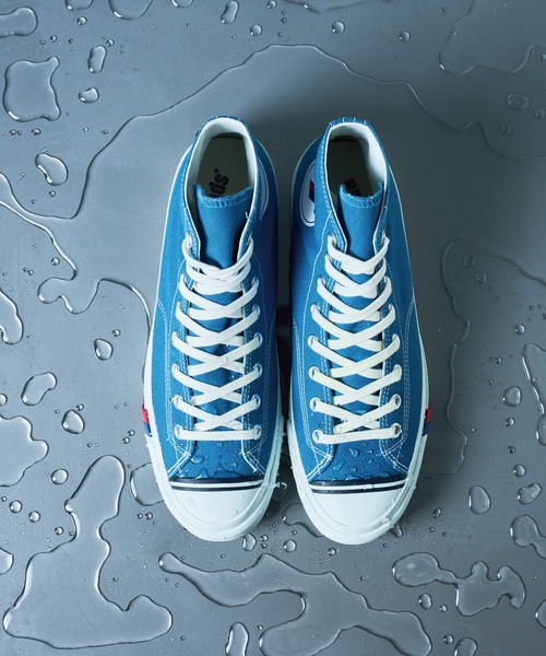 PRO-Keds（プロケッズ）の「PRO-Keds プロケッズ ロイヤルアメリカ ハイ 〈ウォータープルーフ〉（スニーカー・メンズ・レッド/ブルー/アイボリー/ブラック・23.0cm/24.0cm/25.0cm/26.0cm/27.0cm/28.0cm/29.0cm）」の3枚目の写真