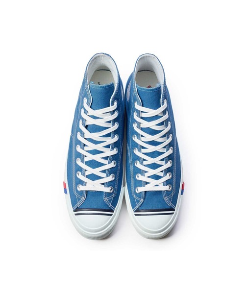 PRO-Keds（プロケッズ）の「PRO-Keds プロケッズ ロイヤルアメリカ ハイ 〈ウォータープルーフ〉（スニーカー・メンズ・レッド/ブルー/アイボリー/ブラック・23.0cm/24.0cm/25.0cm/26.0cm/27.0cm/28.0cm/29.0cm）」の9枚目の写真