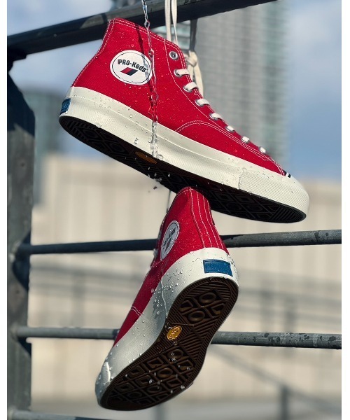 PRO-Keds（プロケッズ）の「PRO-Keds プロケッズ ロイヤルアメリカ ハイ 〈ウォータープルーフ〉（スニーカー・メンズ・レッド/ブルー/アイボリー/ブラック・23.0cm/24.0cm/25.0cm/26.0cm/27.0cm/28.0cm/29.0cm）」の19枚目の写真