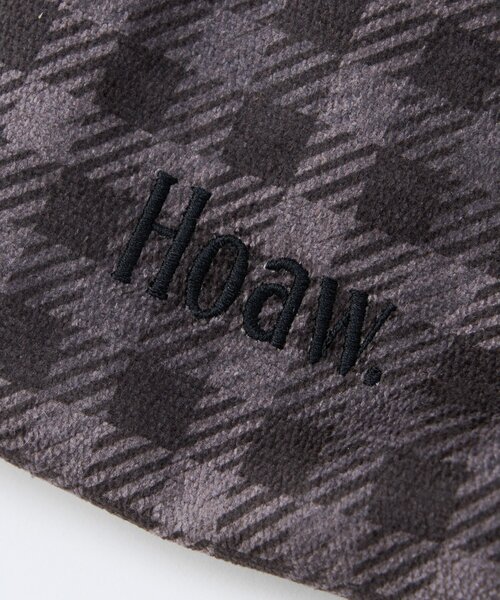 Whim Gazette（ウィムガゼット）の「【Hoaw.×Sampoコラボアイテム】 巾着（ハンドバッグ・レディース・グレー/ブラウン・FREE）」の11枚目の写真