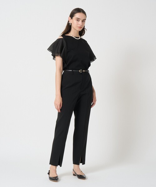 ANAYI(アナイ)の「ライトポンチオフショルプルオーバー(Tシャツ/カットソー・レディース・ブラック/ホワイト・38/36)」の11枚目の写真