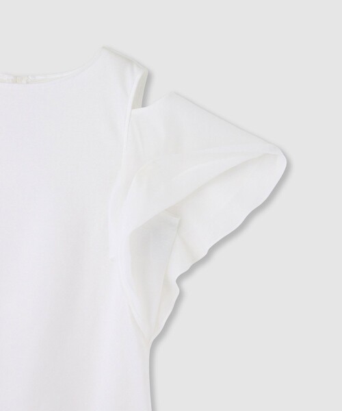 ANAYI(アナイ)の「ライトポンチオフショルプルオーバー(Tシャツ/カットソー・レディース・ブラック/ホワイト・38/36)」の15枚目の写真