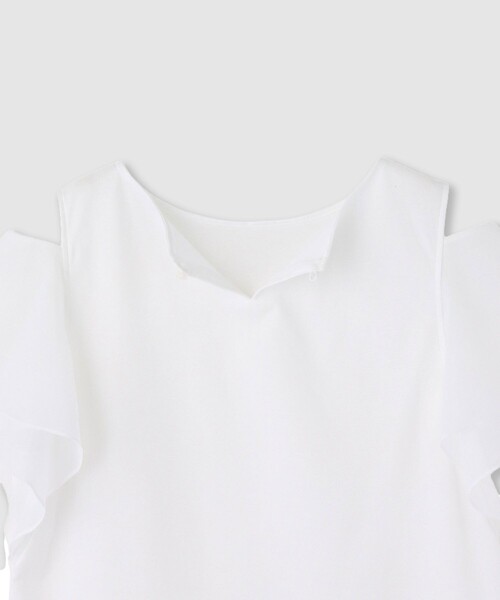 ANAYI(アナイ)の「ライトポンチオフショルプルオーバー(Tシャツ/カットソー・レディース・ブラック/ホワイト・38/36)」の17枚目の写真