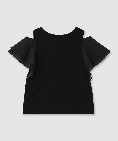 ANAYI(アナイ)の「ライトポンチオフショルプルオーバー(Tシャツ/カットソー・レディース・ブラック/ホワイト・38/36)」の20枚目の写真
