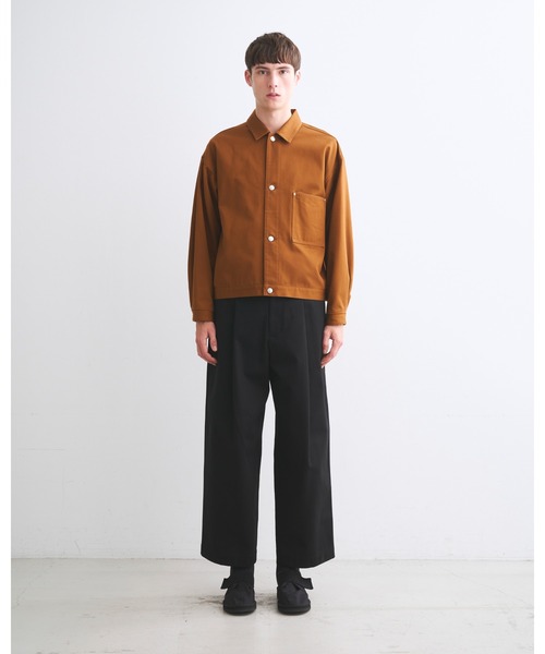 ジャケット・アウター Traditional Weatherwear WORK JACKET 001 UNIONWEAR】WORK JACKET 001 ワークジャケット 001｜ブラック
