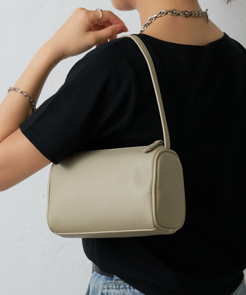 COLONY 2139（コロニートゥーワンスリーナイン）の「ナロウハンドルバッグ2（ハンドバッグ・レディース・ブラウン/ライトグレー/ブラック/グレー/ベージュ・FREE）」の3枚目の写真