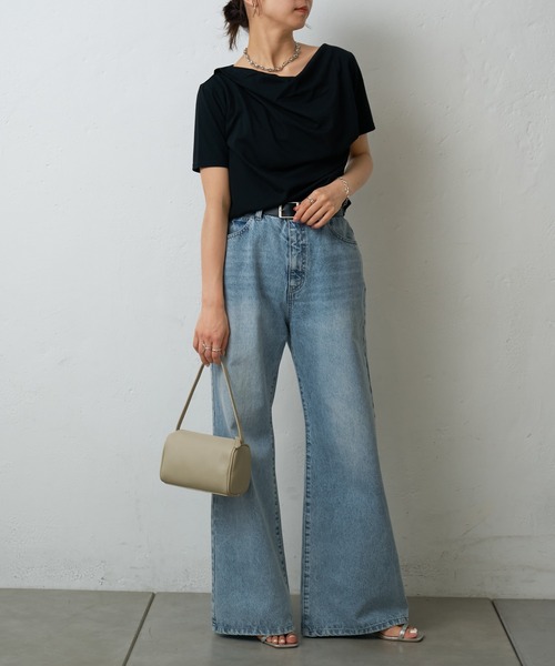 COLONY 2139（コロニートゥーワンスリーナイン）の「ナロウハンドルバッグ2（ハンドバッグ・レディース・ブラウン/ライトグレー/ブラック/グレー/ベージュ・FREE）」の13枚目の写真