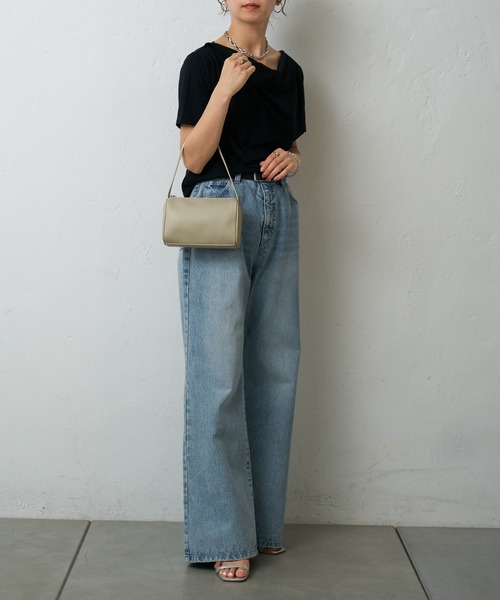 COLONY 2139（コロニートゥーワンスリーナイン）の「ナロウハンドルバッグ2（ハンドバッグ・レディース・ブラウン/ライトグレー/ブラック/グレー/ベージュ・FREE）」の14枚目の写真