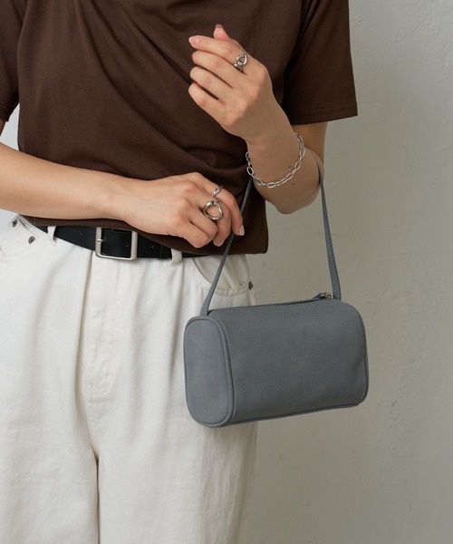 COLONY 2139（コロニートゥーワンスリーナイン）の「ナロウハンドルバッグ2（ハンドバッグ・レディース・ブラウン/ライトグレー/ブラック/グレー/ベージュ・FREE）」の19枚目の写真