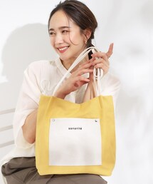SHOO・LA・RUE | シンプルだから使いやすい つまみハンドル帆布トートバッグ(トートバッグ)