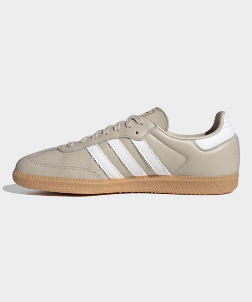 adidas（アディダス）の「サンバ OG シューズ / Samba OG Shoes / アディダスオリジナルス adidas Originals（スニーカー・メンズ・ベージュ/シルバー・22.0cm/22.5cm/23.0cm/23.5cm/24.0cm/24.5cm/25.0cm/25.5cm/26.0cm/26.5cm/27.0cm/27.5cm/28.0cm/28.5cm/29.0cm）」の7枚目の写真