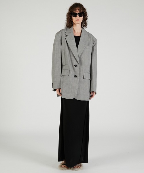 PRANK PROJECT（プランクプロジェクト）の「オフショルダーロングドレス / Off-the-shoulder Long Dress（ワンピース・レディース・ブラック/マルチ・FREE）」の4枚目の写真