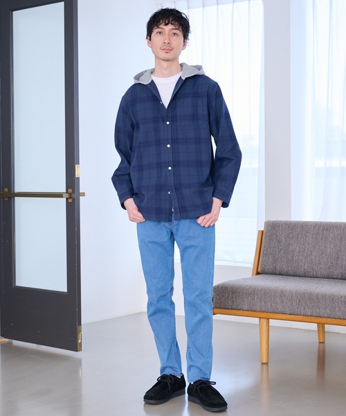 Arnold Palmer（アーノルドパーマー）の「裏ワザデニム イージーパンツ（その他パンツ・メンズ・ライトブルー/ダークインディゴブルー/インディゴブルー・LL/L/M）」の5枚目の写真