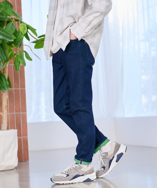 Arnold Palmer（アーノルドパーマー）の「裏ワザデニム イージーパンツ（その他パンツ・メンズ・ライトブルー/ダークインディゴブルー/インディゴブルー・LL/L/M）」の8枚目の写真