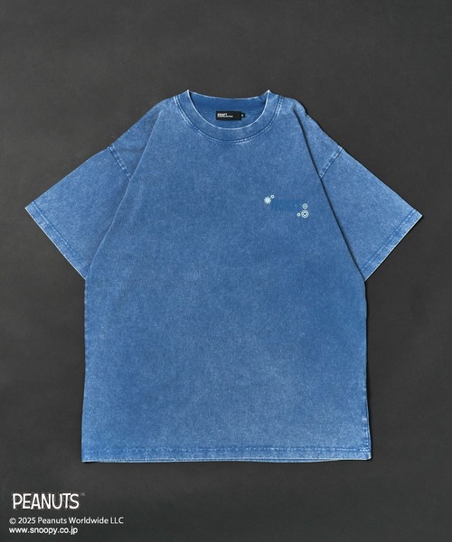 PEANUTS（ピーナッツ）の「PEANUTS/ピーナッツ ライナスTEE（Tシャツ/カットソー・レディース・ライトグレー/ブルー・M/L）」の9枚目の写真