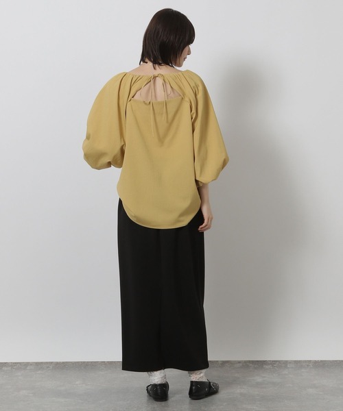 セール】クレープ袖バルーンブラウス / 580617（シャツ/ブラウス