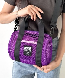 DISCUS（ディスカス）の「DISCUS/ディスカス メッシュ 2WAY ミニボストンバッグ/ショルダーバッグ 巾着/容量 約5リットル（ショルダーバッグ）」