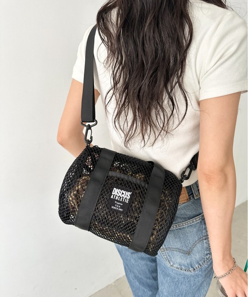セール】DISCUS/ディスカス メッシュ 2WAY ミニボストンバッグ