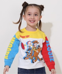 Disney（ディズニー）の「ディズニー トイ・ストーリー 切り替えキャラクター ロンT 0726K（Tシャツ/カットソー・キッズ）」