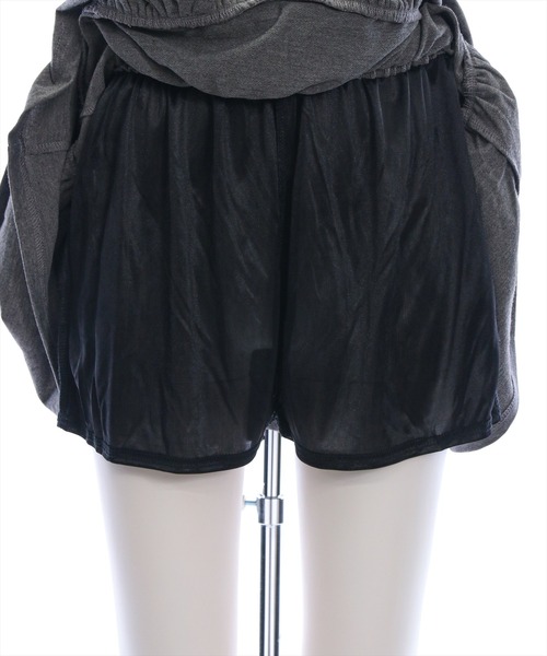 clear（クリア）の「2段ティアードスウェットミニスカート[フレンチ ガーリー フェミニン 着回し抜群]≪AW新作≫（スカート・レディース・グレー/チャコールグレー/ブラック・F）」の10枚目の写真