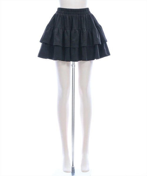 clear（クリア）の「2段ティアードスウェットミニスカート[フレンチ ガーリー フェミニン 着回し抜群]≪AW新作≫（スカート・レディース・グレー/チャコールグレー/ブラック・F）」の21枚目の写真