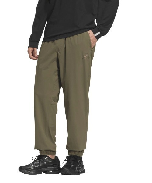 adidas（アディダス）の「アディダス adidas M ESS+ ウーブン ジョガーパンツ（その他パンツ・メンズ・ブラック/サンドグレー/カーキ・S/M/L/LL/3L）」の3枚目の写真