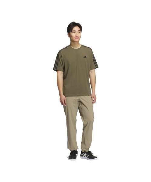 adidas（アディダス）の「アディダス adidas M ESS+ ウーブン ジョガーパンツ（その他パンツ・メンズ・ブラック/サンドグレー/カーキ・S/M/L/LL/3L）」の9枚目の写真