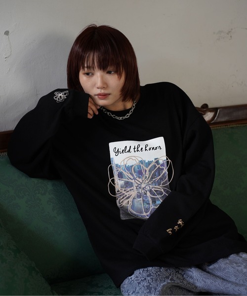 ATELANE(アテレーン)の「ATELANE / ヘビーウエイト/アソート/フォト/プリントロンTEE(Tシャツ/カットソー・メンズ・オフホワイト/ブラック/ホワイト系その他/ブラック系その他・MEDIUM/LARGE)」の4枚目の写真