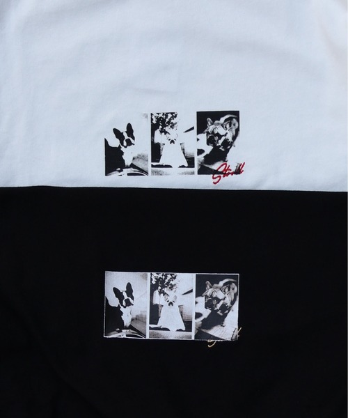 ATELANE(アテレーン)の「ATELANE / ヘビーウエイト/アソート/フォト/プリントロンTEE(Tシャツ/カットソー・メンズ・オフホワイト/ブラック/ホワイト系その他/ブラック系その他・MEDIUM/LARGE)」の12枚目の写真