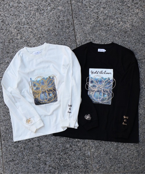 ATELANE(アテレーン)の「ATELANE / ヘビーウエイト/アソート/フォト/プリントロンTEE(Tシャツ/カットソー・メンズ・オフホワイト/ブラック/ホワイト系その他/ブラック系その他・MEDIUM/LARGE)」の10枚目の写真