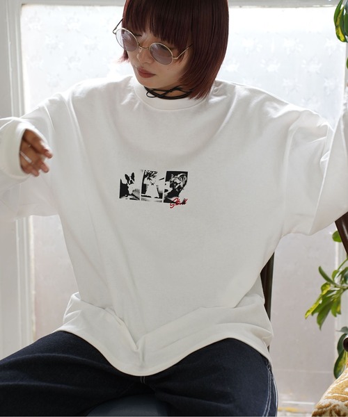 ATELANE(アテレーン)の「ATELANE / ヘビーウエイト/アソート/フォト/プリントロンTEE(Tシャツ/カットソー・メンズ・オフホワイト/ブラック/ホワイト系その他/ブラック系その他・MEDIUM/LARGE)」の22枚目の写真