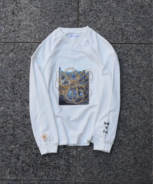 ATELANE(アテレーン)の「ATELANE / ヘビーウエイト/アソート/フォト/プリントロンTEE(Tシャツ/カットソー・メンズ・オフホワイト/ブラック/ホワイト系その他/ブラック系その他・MEDIUM/LARGE)」の20枚目の写真